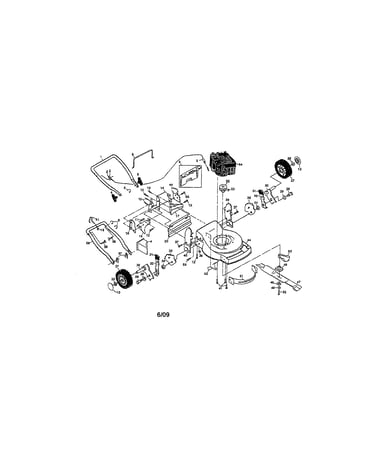 Engine/housing/handle