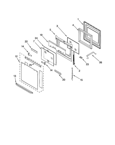 Oven door
