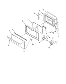 Microwave door