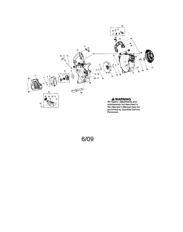 Scroll/handle/fuel tank