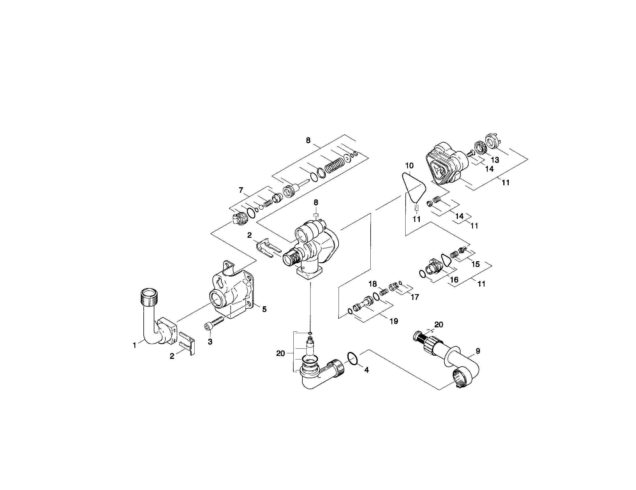 Pump set housing