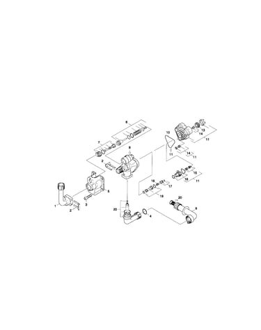 Pump set housing