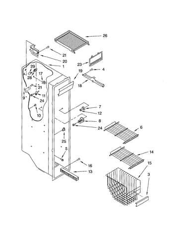 Freezer liner