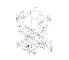 Proform 831248655 uprights/handle/base diagram