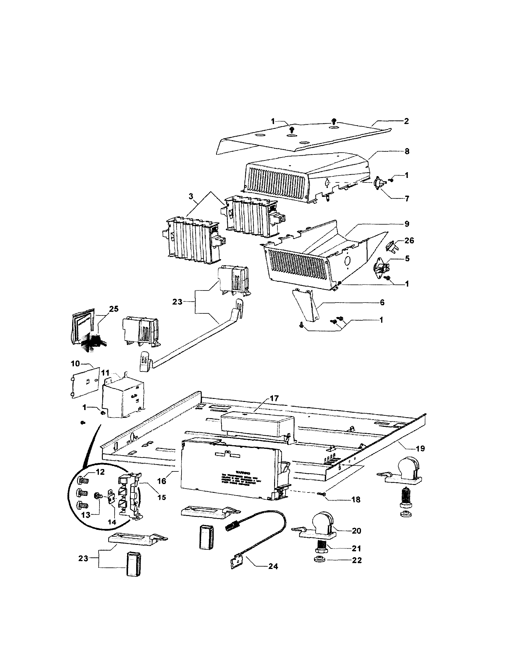 BASE PANEL/COMPONENTS