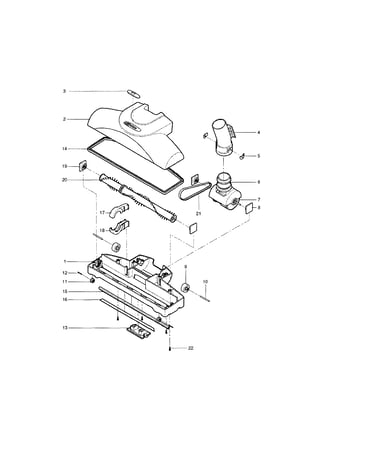 Air-turbine brush nozzle