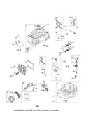 Cylinder/crankshaft/sump