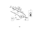 Craftsman 358797130-TRIMMER driveshaft/shield/cutting head diagram