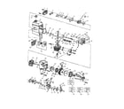 Craftsman 358797130-TRIMMER cylinder/crankshaft/crankcase diagram