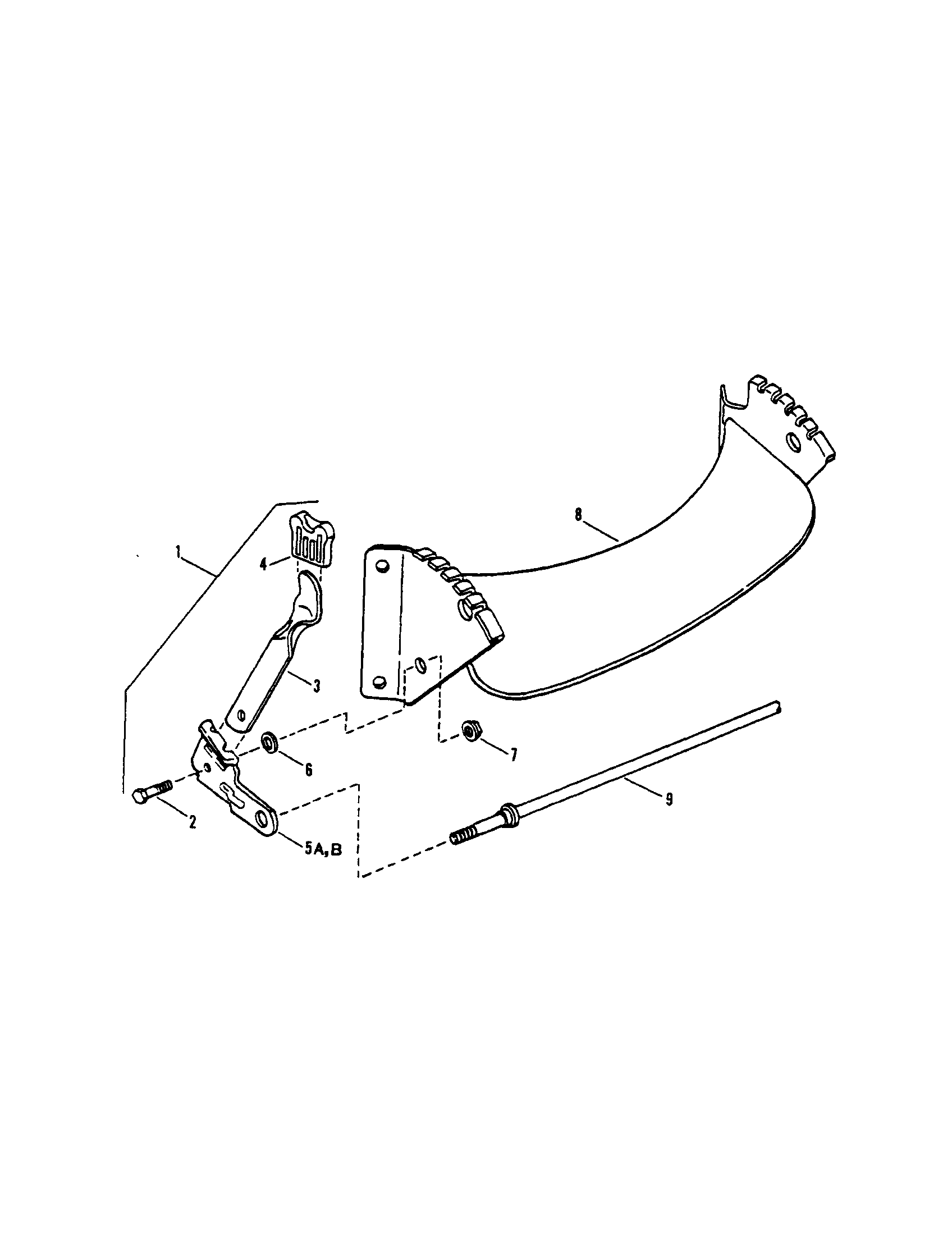 FRONT WHEEL BRACKET