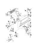 Rear wheel brackets/latches