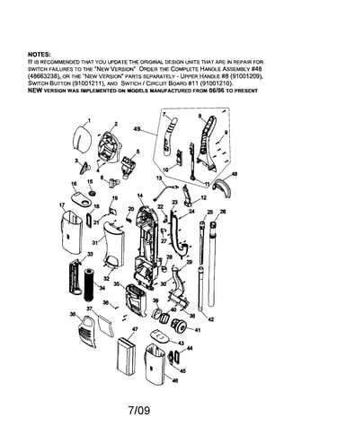 Upper assembly