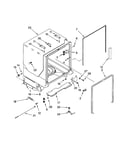 Tub and frame