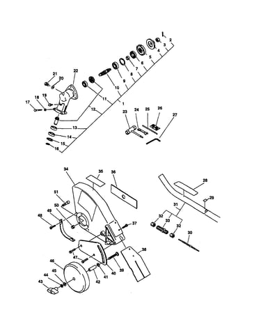 Optional pe gear housing
