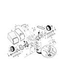 Drive control/gear case/wheels