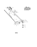 Drive shaft/handle/shield