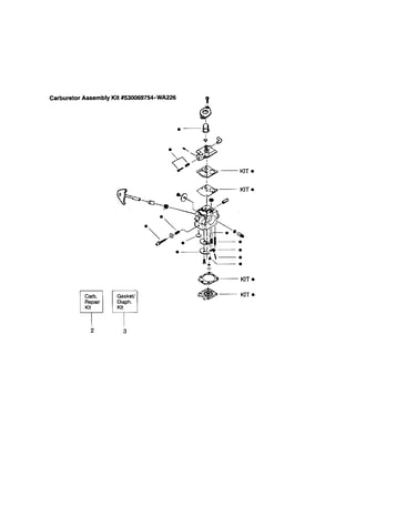 Carburetor #530069754-wa226