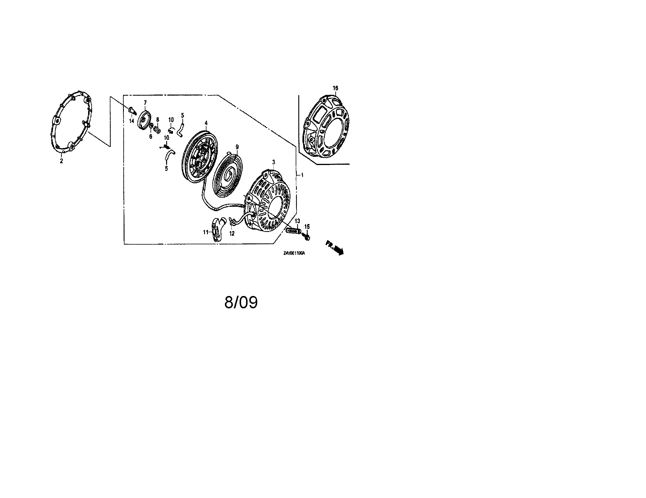 Recoil starter