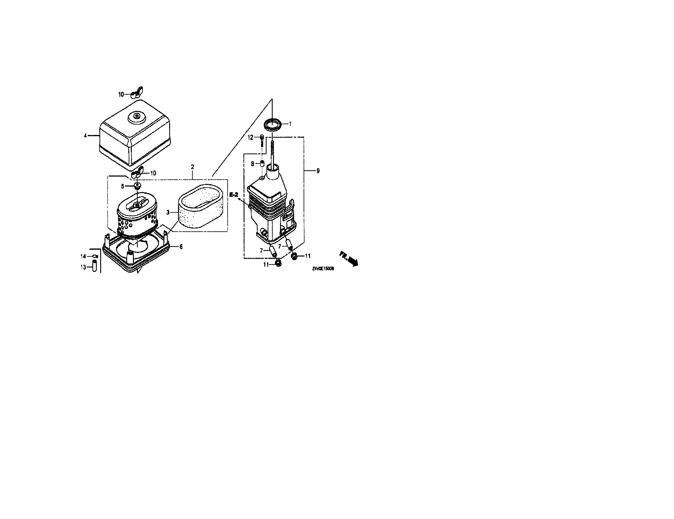 Air cleaner (dual)