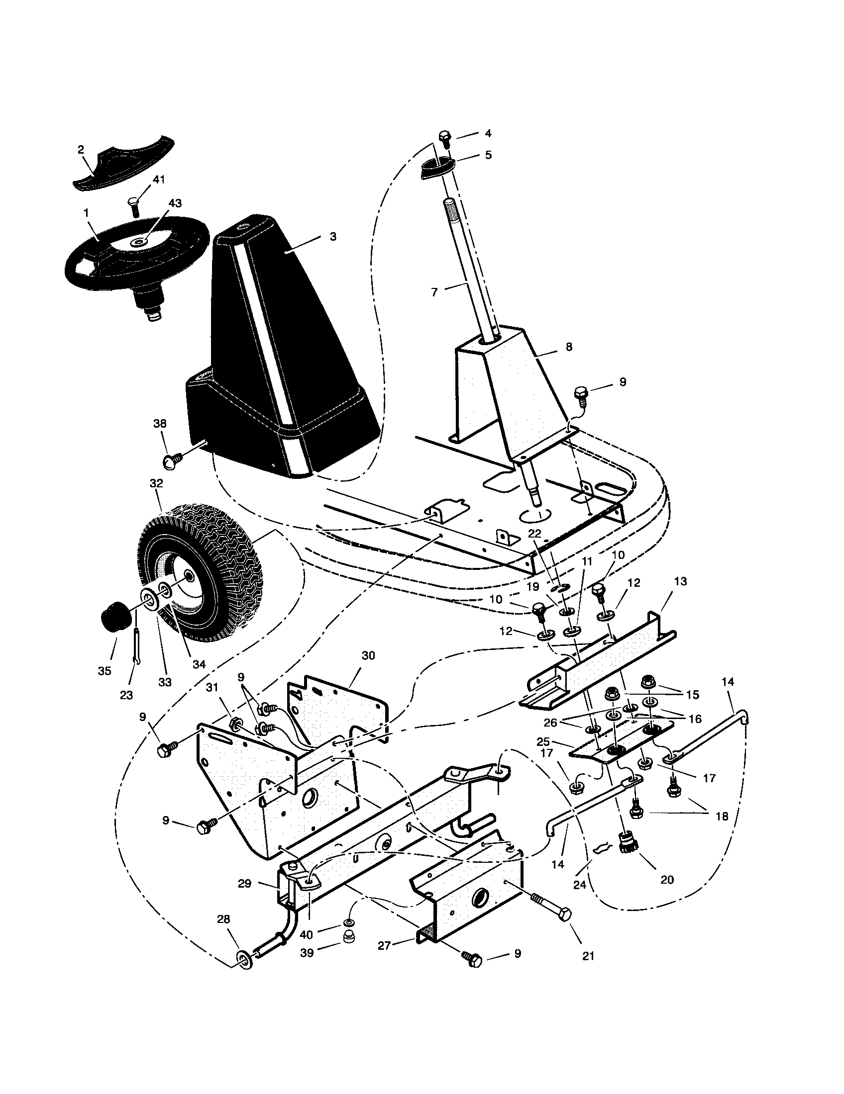 Official Craftsman 536270321 rear-engine riding mower parts | Sears ...