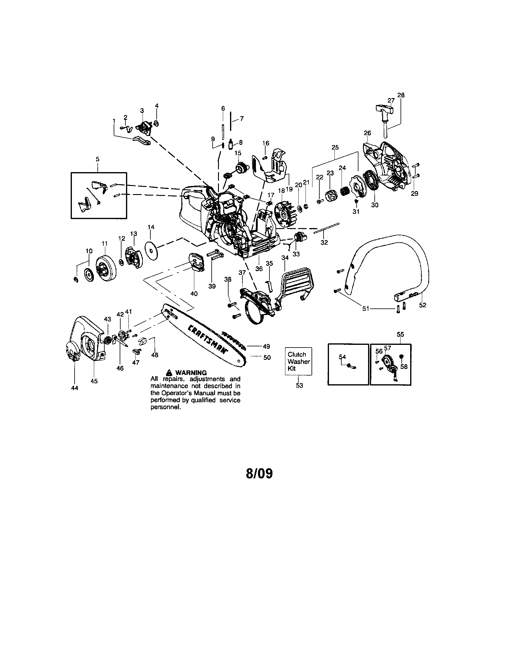 Chassis/bar/handle