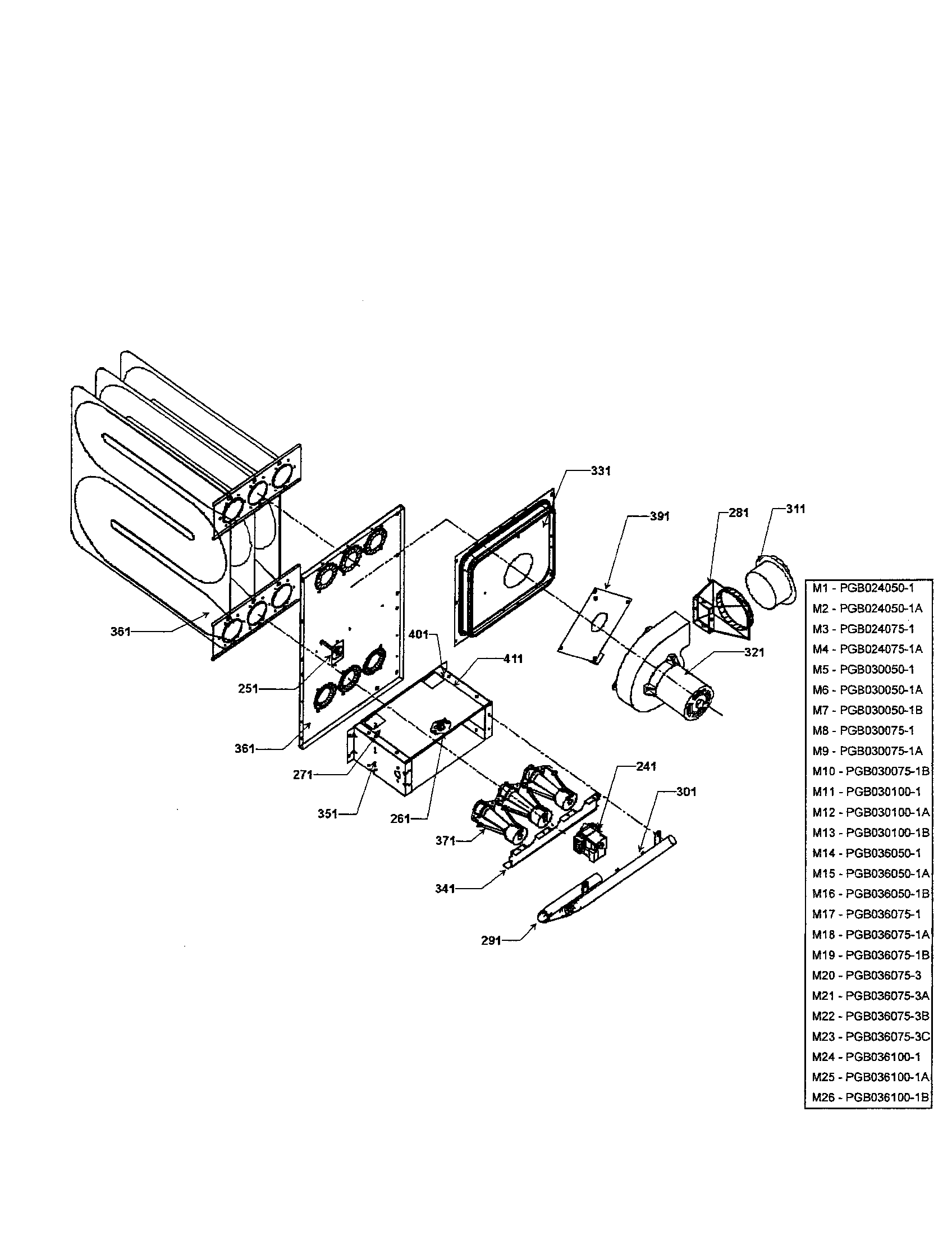 HEAT EXCHANGER/GAS VALVE/MANIFOLD