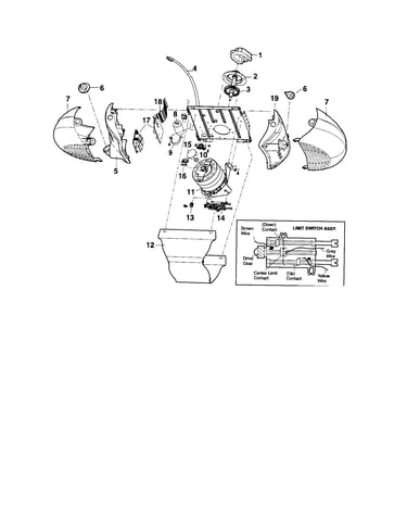 Motor unit assembly parts