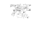 Craftsman 113298720 motor/miter gauge diagram