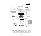 Char-Broil 463820208 gas grill diagram