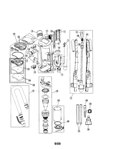 Handle/main housing