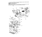 Hoover U5780-900 motor & housing/nozzle base diagram