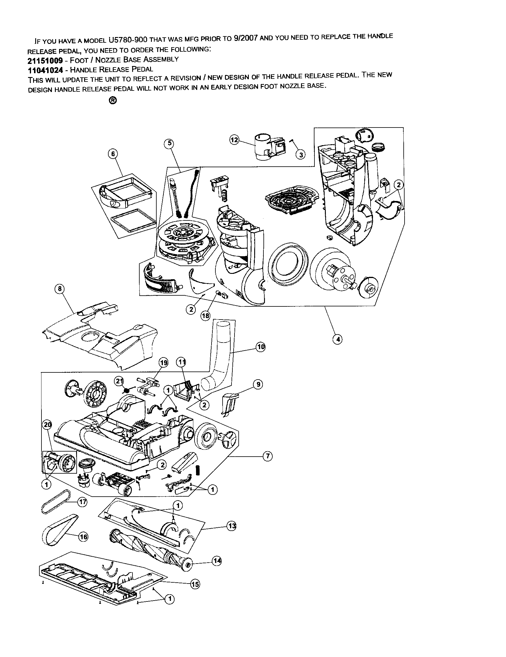 MOTOR & HOUSING/NOZZLE BASE