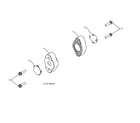 Craftsman 917253571 auger bearing/bearing plug diagram