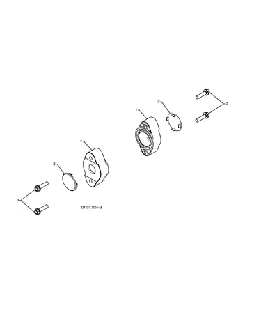 Auger bearing/bearing plug