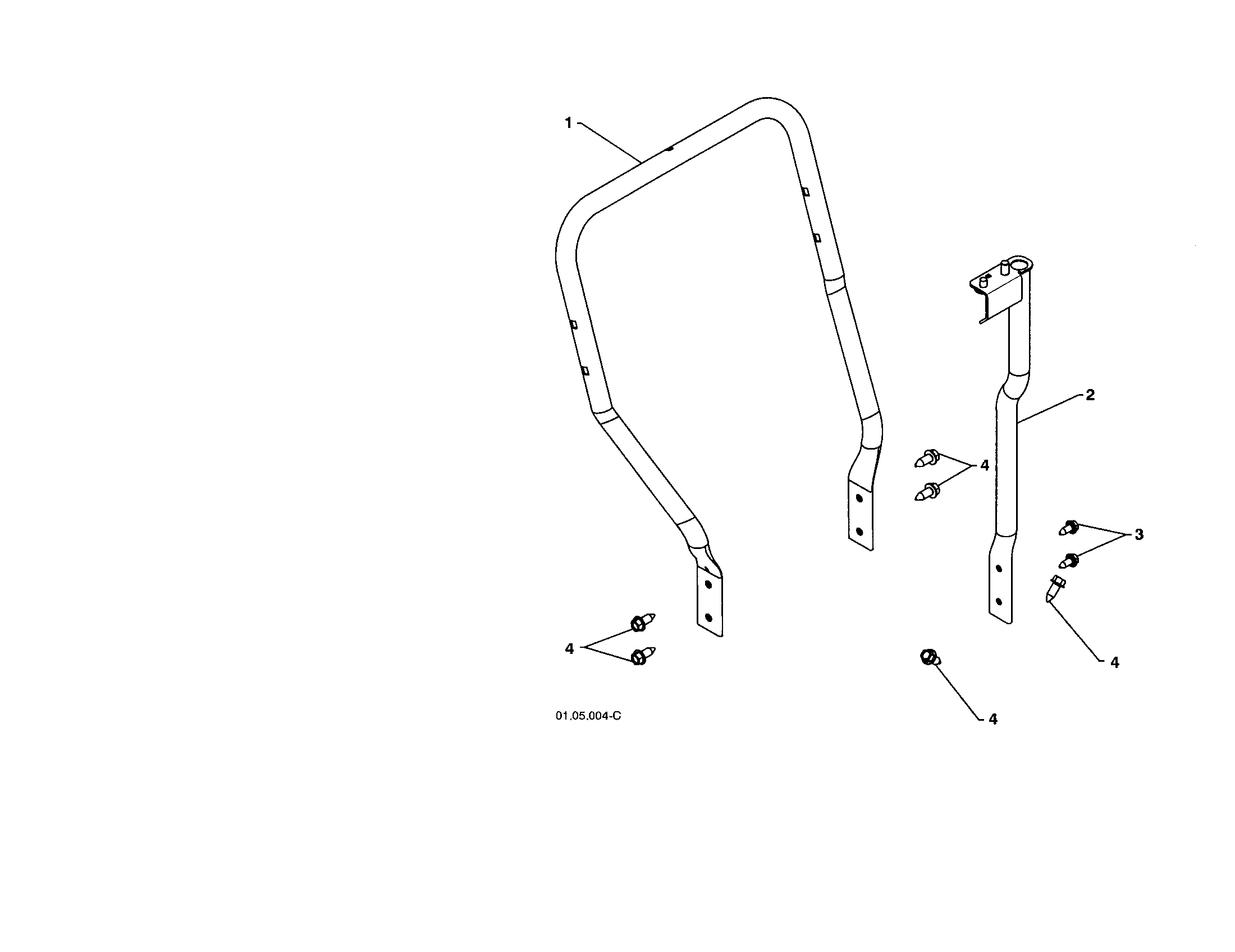 LOWER TUBE/PIVOT SUPPORT