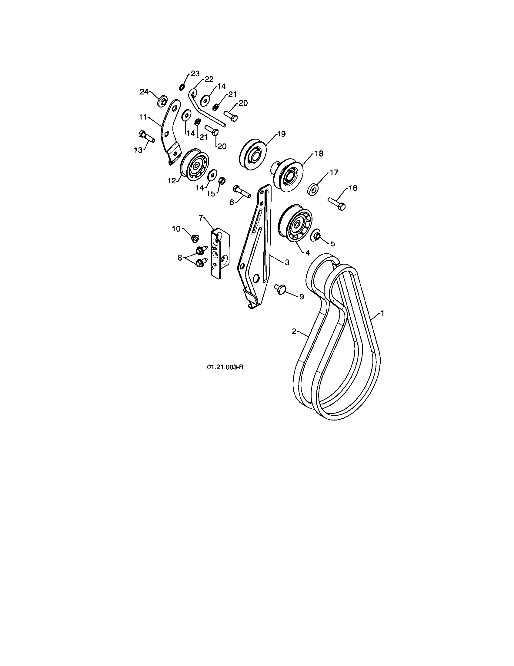 IMPELLER & TRACTION BELTS