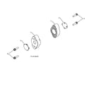 Craftsman 917254880 auger bearing/bearing plug diagram