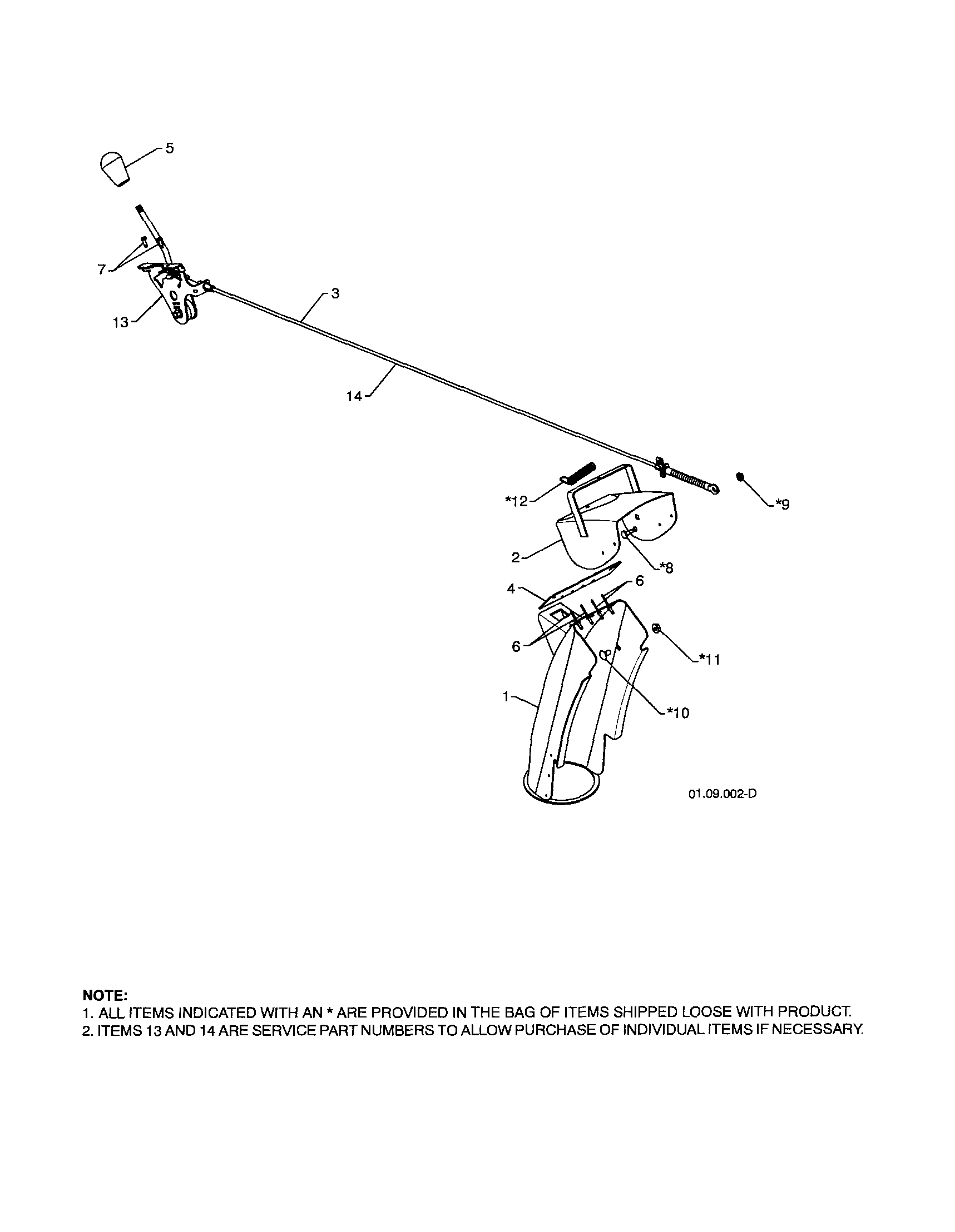 Chute & deflector weldment