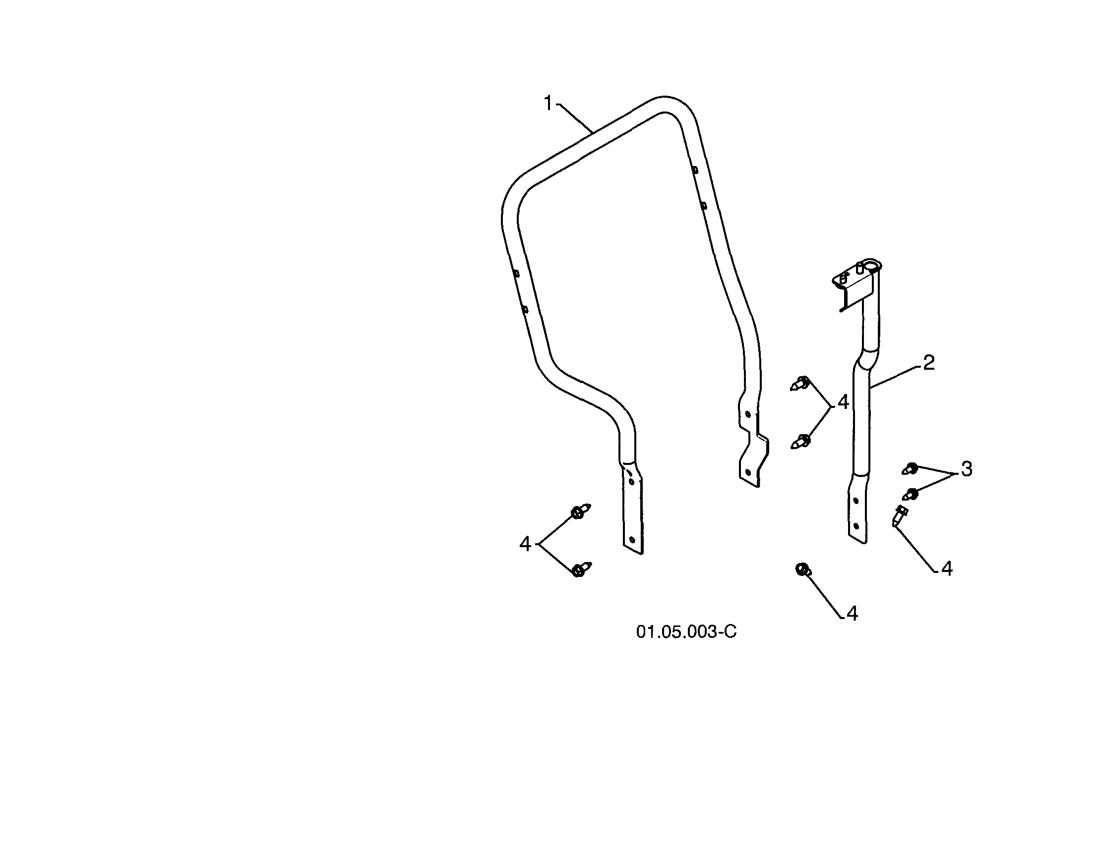 Lower tube/pivot support