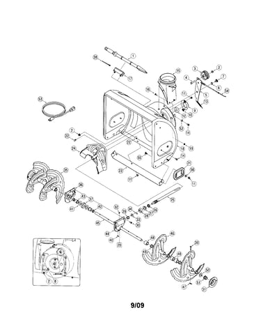 Auger/housing