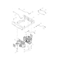 Husqvarna Z4824-968999512 hydraulic pump-motor diagram