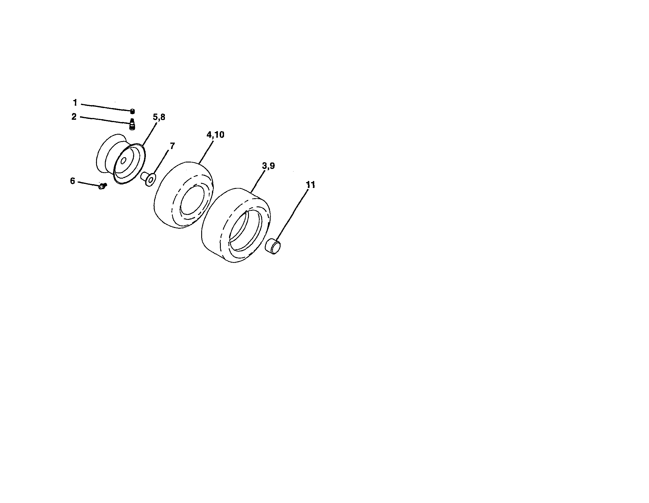 Wheels and tires