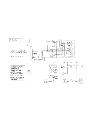 Gravity drain model wiring diagram