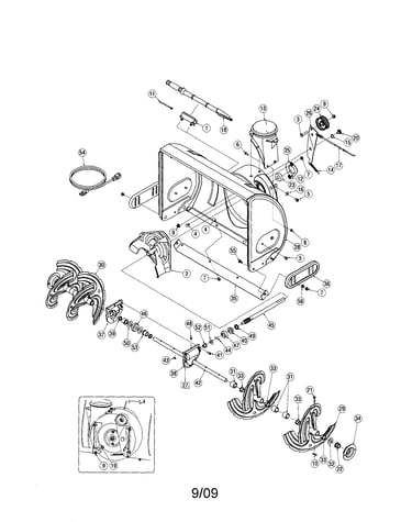 Auger/housing