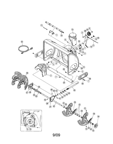 Auger/housing