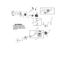 Muffler/cylinder/crankshaft