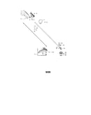 Handle/drive shaft/shield