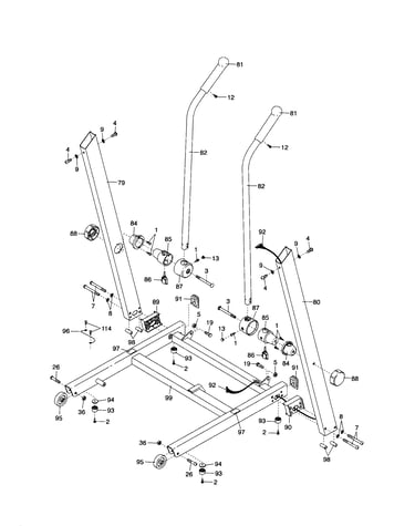 Base/uprights
