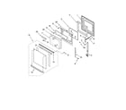 Ikea IBD550PRS02 oven door diagram