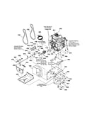 Engine and frame